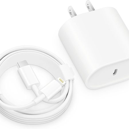 Fast Charger i Phone, 20W USB C Block with 6Ft Cable Compatible with IP 14/14 Pro/14 Plus/14 Pro Max/13/13 Mini/13 Pro/13 Pro Max/12/11/X & More